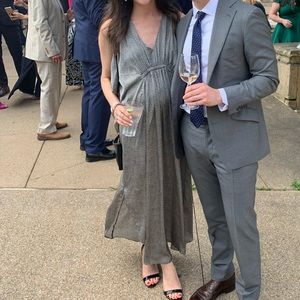 Formal Hatch Maternity Dress